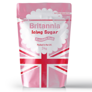 Icing Sugar – fine white sugar in 2kg packaging