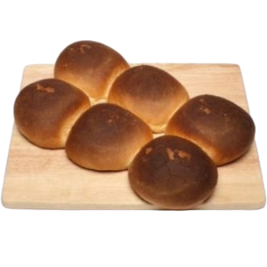 Adkins Bakery traditional crusty cobs – 6 pack of crusty white rolls