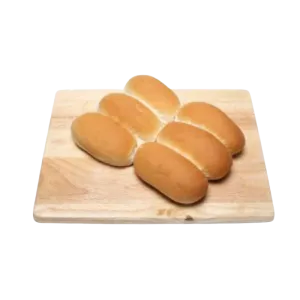 Adkins Bakery white medium finger roll – 6 pack