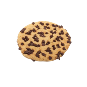 CHOC-CHIP COOKIE – soft-baked cookie with rich chocolate chips