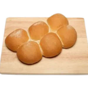 Adkins Bakery fresh white salad baps – 6 pack of soft white rolls