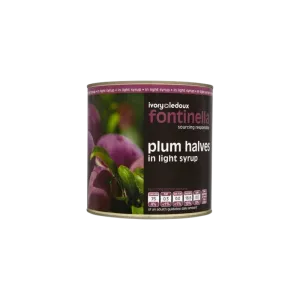 Red Plum Halves in Light Syrup 2.6kg