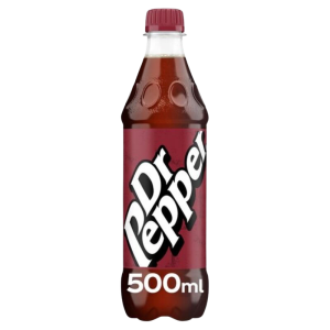 Dr Pepper Bottles 24x500ml