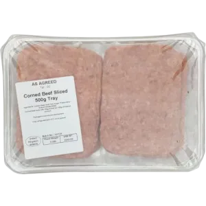 Corned Beef Sliced – tender corned beef slices in packaging
