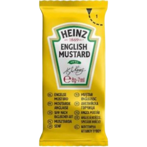 Heinz English Mustard Sachets 250x7ml
