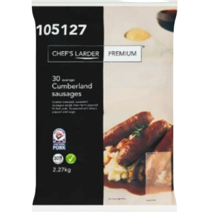 Bag Cumberland Sausages Premium x30