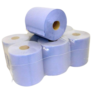 Centrefeed Blue Roll 2ply 90 Metres 6pk