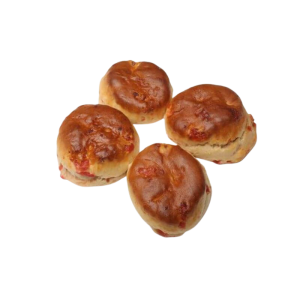 CHERRY SCONES FRESH – soft, buttery scones with succulent red cherries