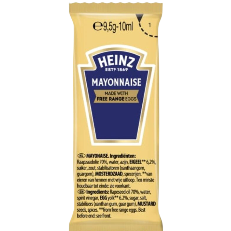 HEINZ MAYONNAISE SACHET Mason Foodservice