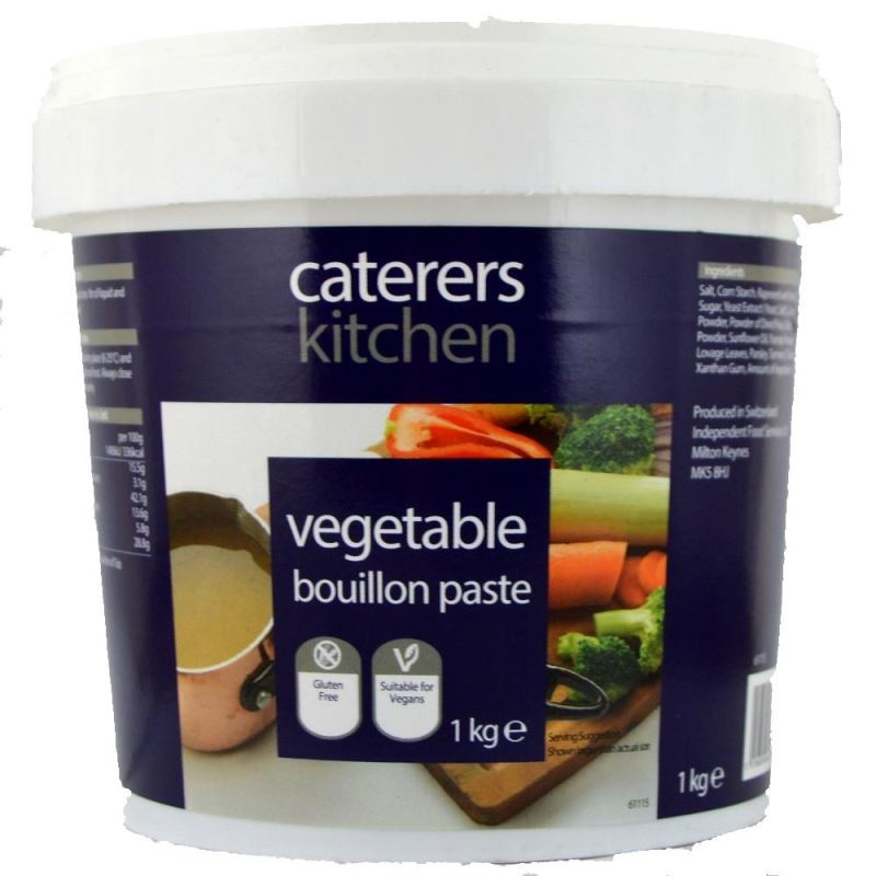 1KG Bouillon Paste Vegetable Wholesale Masons Foodservice
