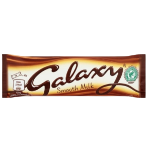 Galaxy Smooth Milk Chocolate Bar 24x42g for wholesale foodservice supply | Mason Foodservice