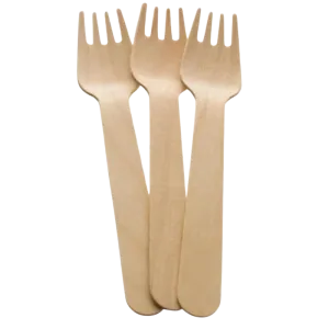Forks Wooden x100