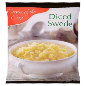 Diced Swede – frozen diced swede in bag