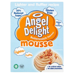 Angel Delight Butterscotch – creamy butterscotch-flavoured dessert mix in 600g pack