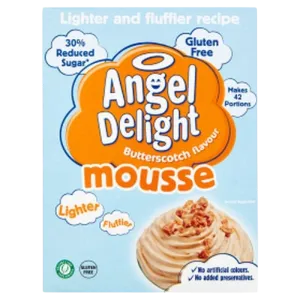 Angel Delight Butterscotch – creamy butterscotch-flavoured dessert mix in 600g pack