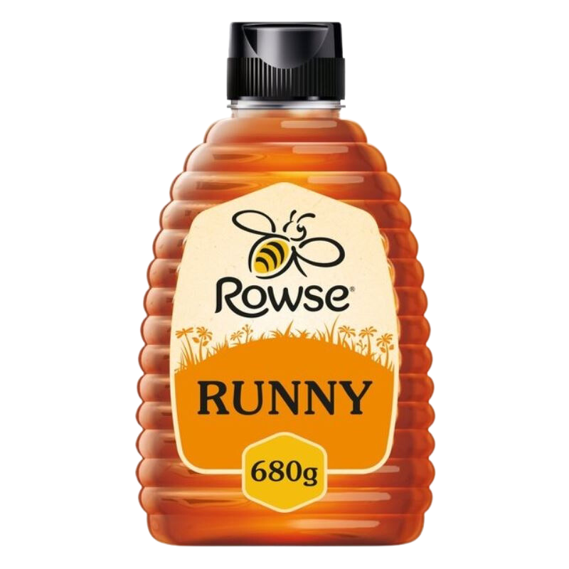 Clear Honey Squeezy Bottle 680g