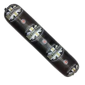 Black Pudding Stick – whole black pudding stick in packaging