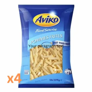 CASE Aviko Chips 3/8 (9.5mm) 4x2.27kg