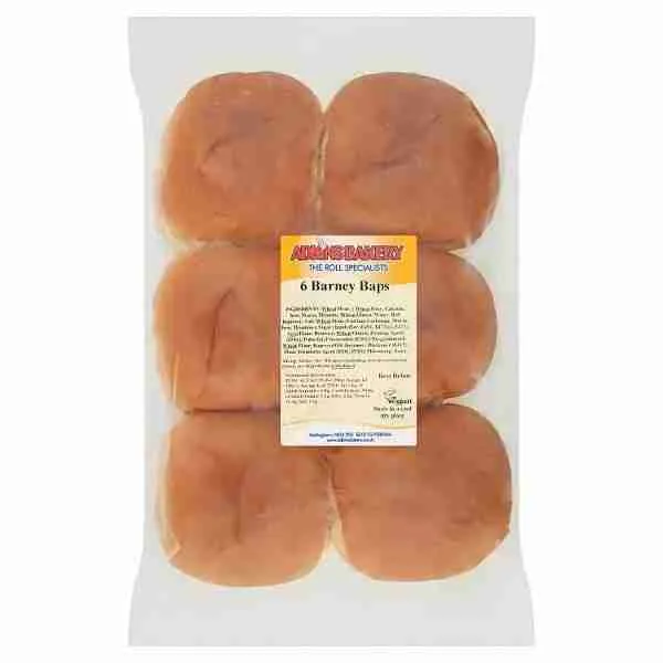 655 CASE Barney White Baps 6x6 pack - Image 2