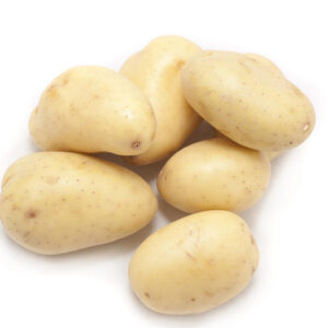 Fresh Washed White Potatoes 25kg – clean white potatoes in 25kg bag