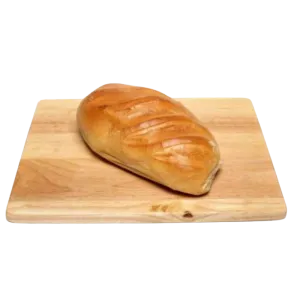 Adkins Bakery small white batch oval crusty loaf