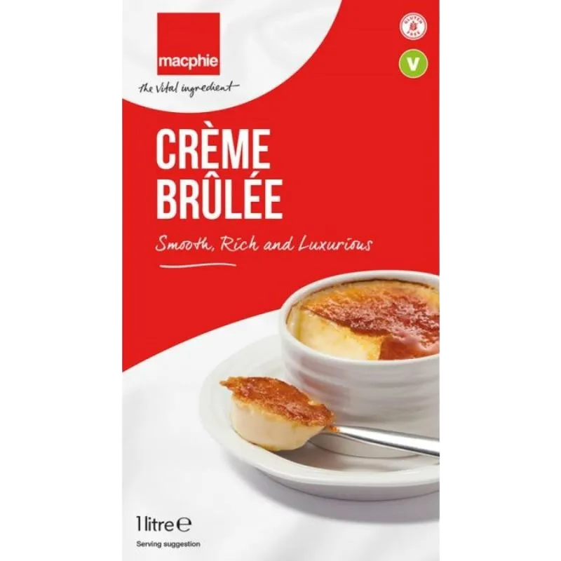 CREME BRULEE MIX – classic dessert mix in packaging