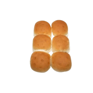 Adkins Bakery White Farmers Baps – 6 pack of large white rolls