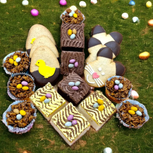 910 Easter Cream Square