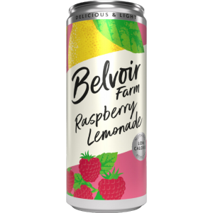Belvoir Cans Sparkling Raspberry Lemonade 12x330ml