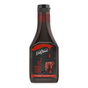 BELGIAN CHOCOLATE DESSERT SAUCE – rich, velvety sauce in 2.3kg bottle