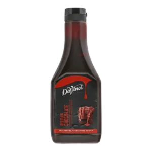 BELGIAN CHOCOLATE DESSERT SAUCE – rich, velvety sauce in 2.3kg bottle