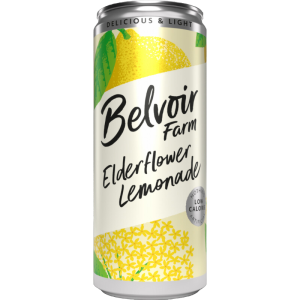 Belvoir Cans Sparkling Elderflower Lemonade 12x330ml