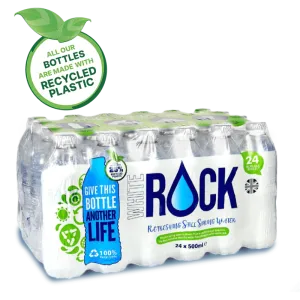 Water Still White Rock 24x500ml