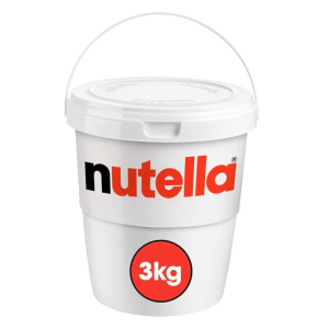 Nutella Hazelnut Spread 3kg – bulk-size tub for foodservice use